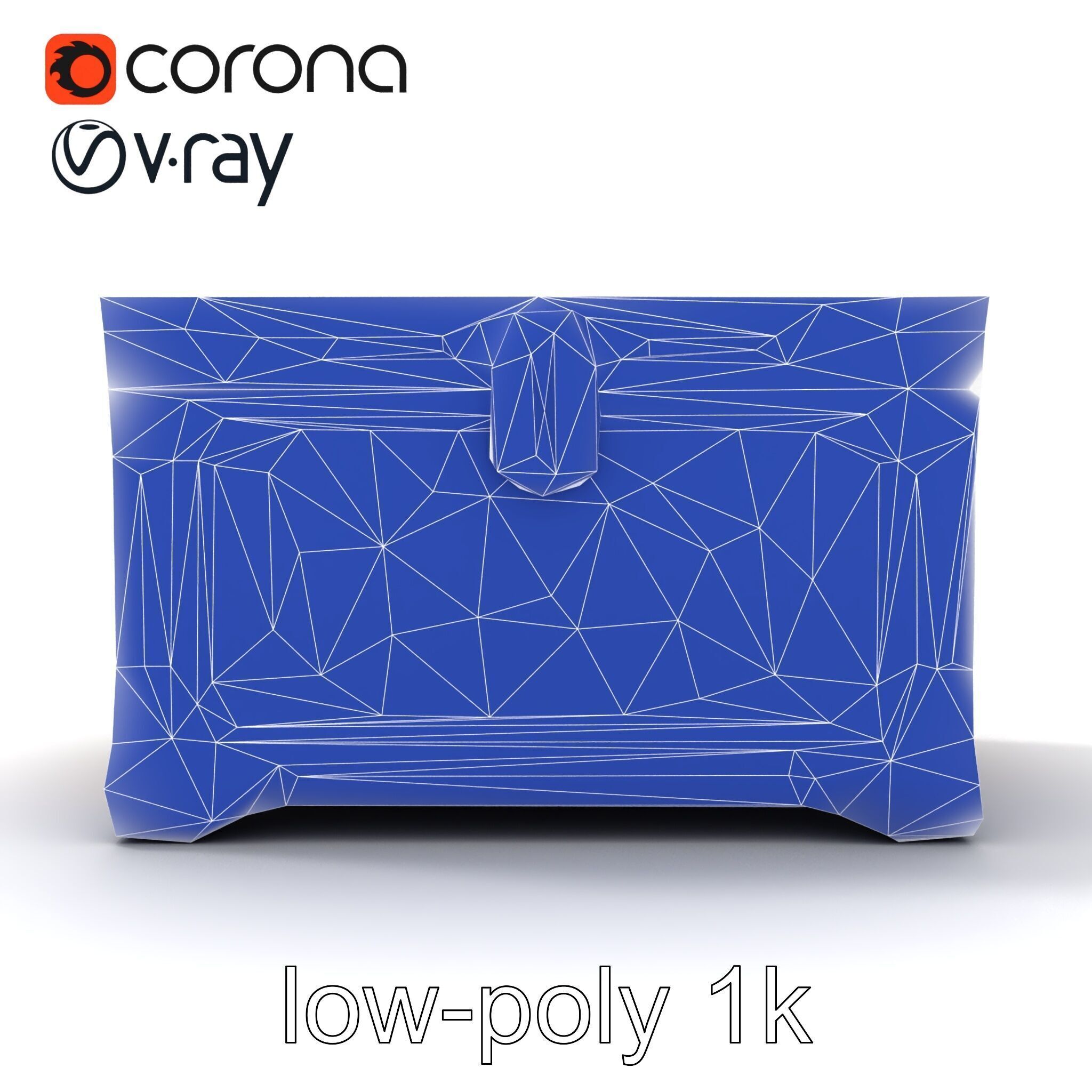 Arcane Chest Intricate Engraving Mystic Box model pack Low-poly 3D model_31