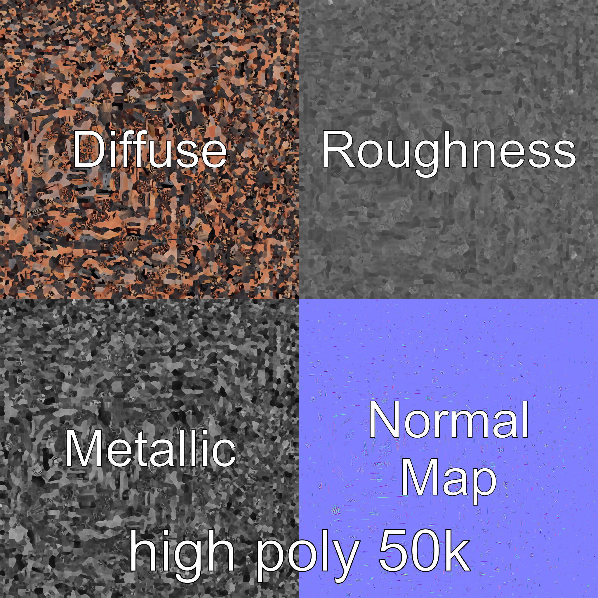 Arcane Chest Intricate Engraving Mystic Box model pack Low-poly 3D model_3