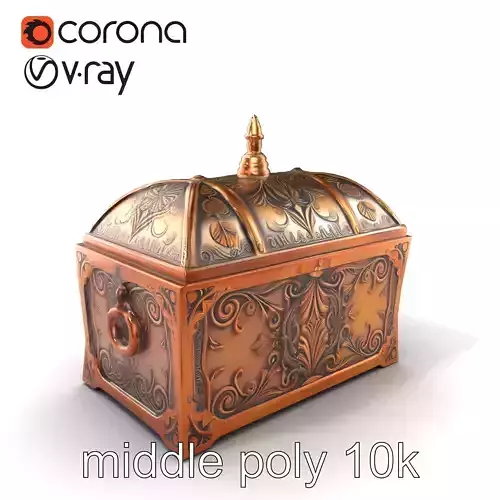 Exquisite Magical Coffer model pack