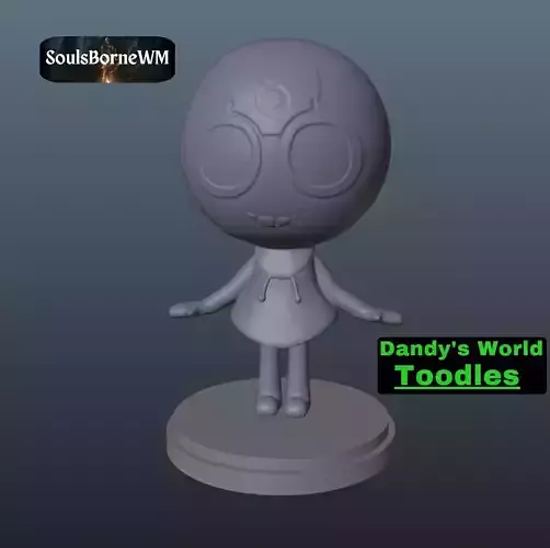 Dandy World Toodles 3D print model