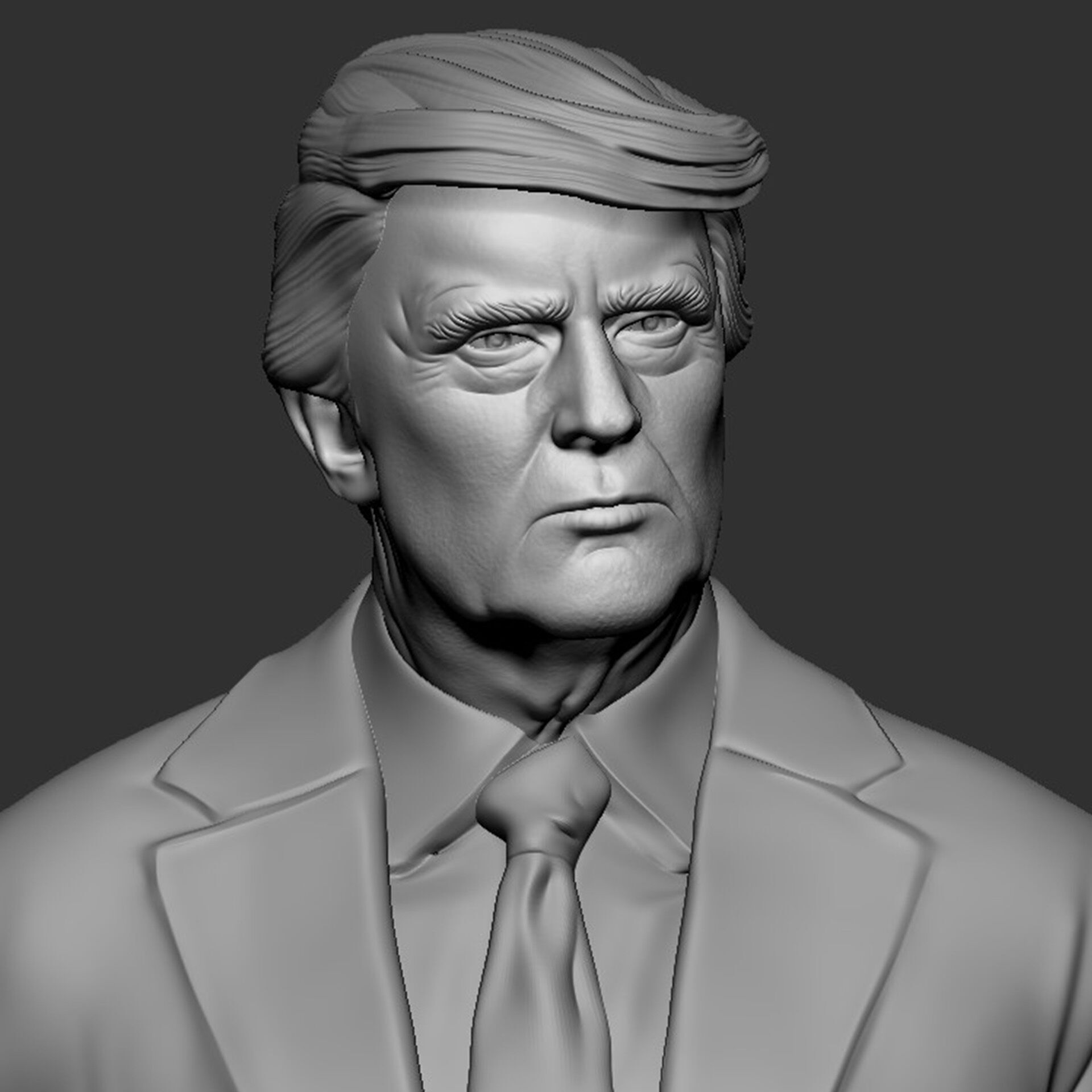 Donald Trump 3d print 3D print model_1