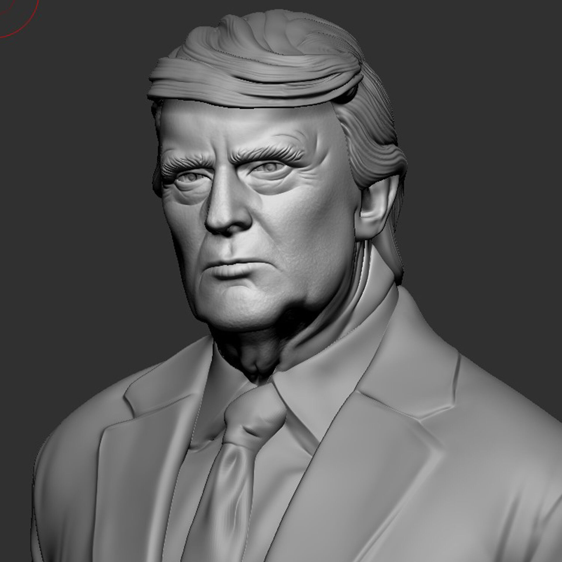 Donald Trump 3d print 3D print model_2