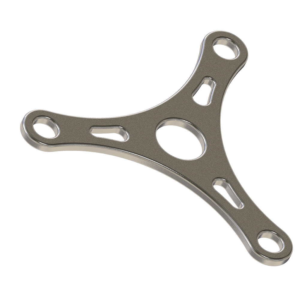 Bike Crank Arm Bracket 3D print model_2