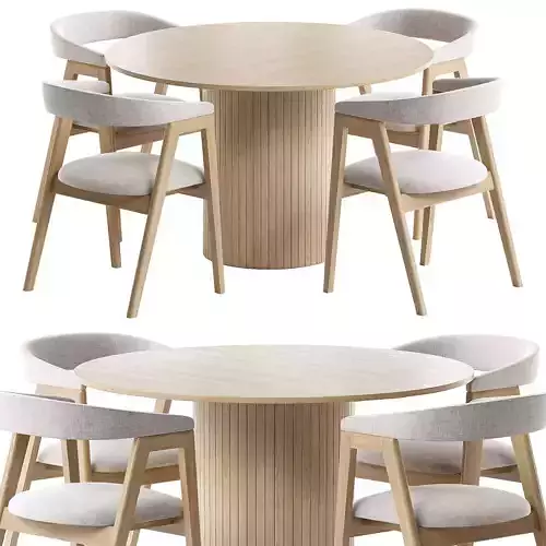 Trevor chair and Hill table