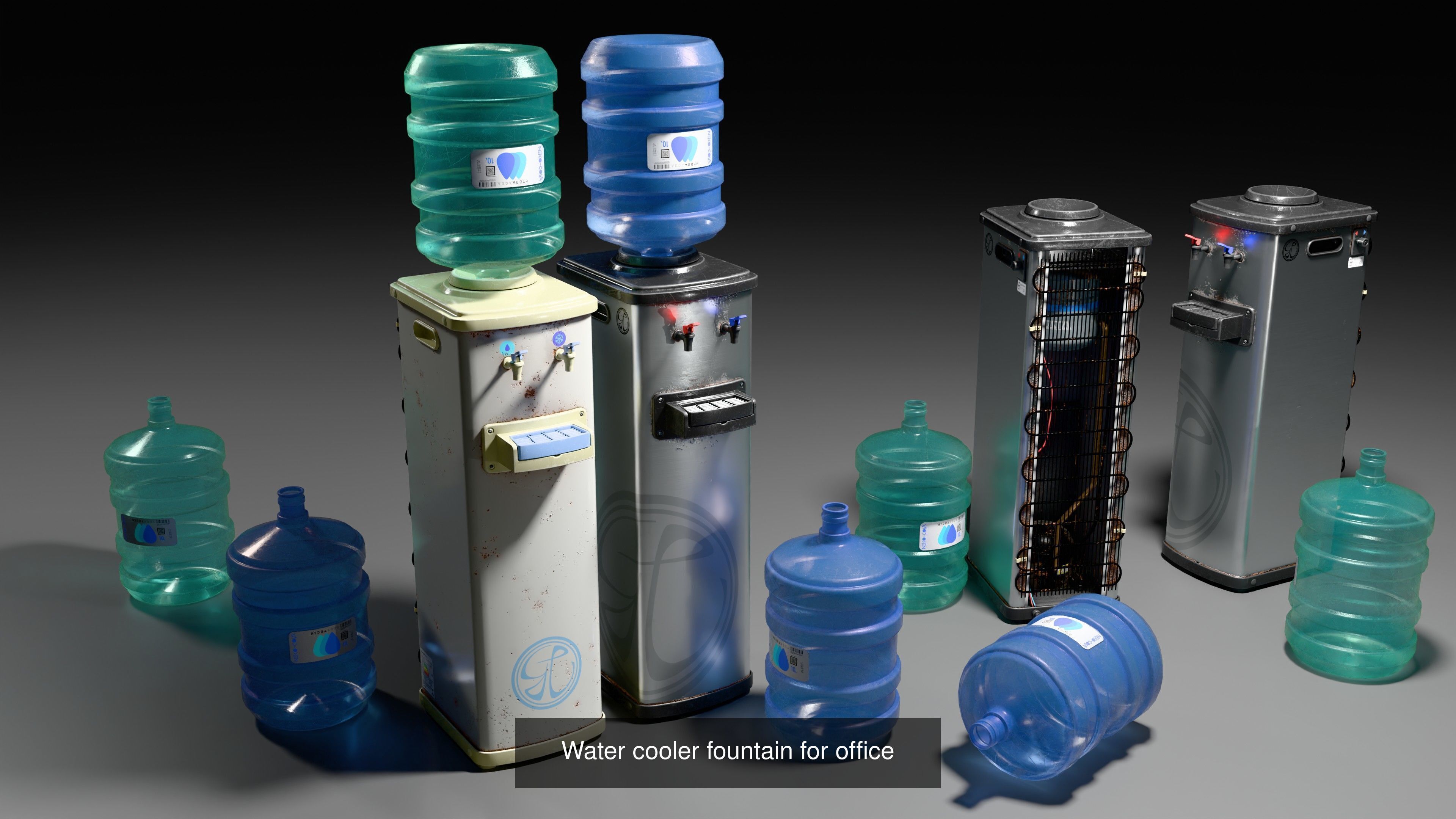 Office from 2000s 3D Model Collection_3