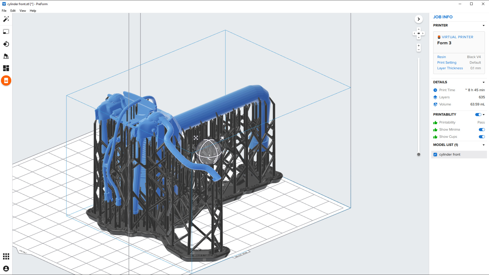 PW R1830 Radial Engine - Commercial license - 1-6 scale 3D print model_12