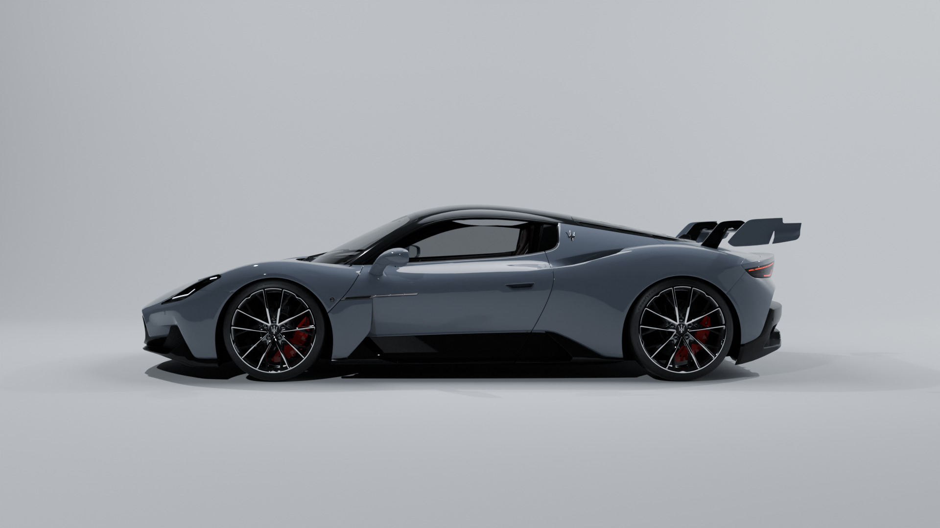 Maserati MC20 Custom Project 3D model_1