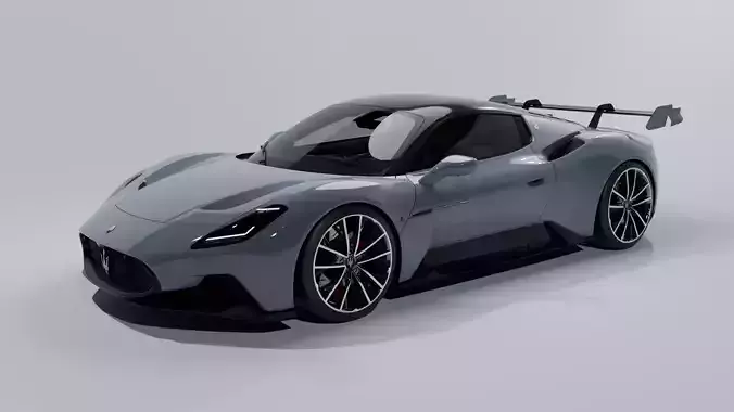 Maserati MC20 Custom Project 3D model