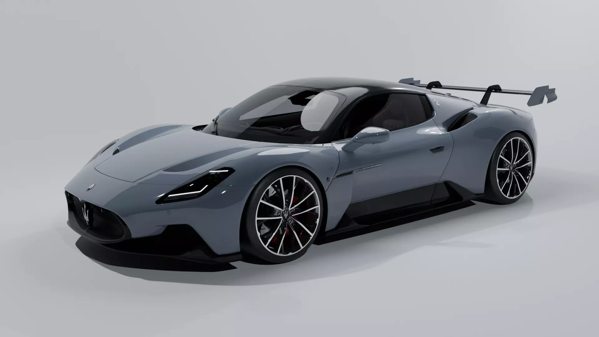 Maserati MC20 Custom Project 3D model_0