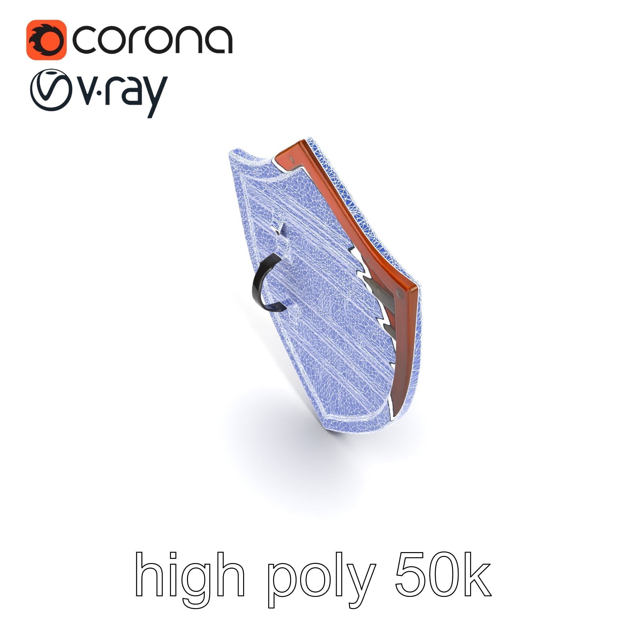 Enchanted Celestial Iron Shield model pack Low-poly 3D model_13