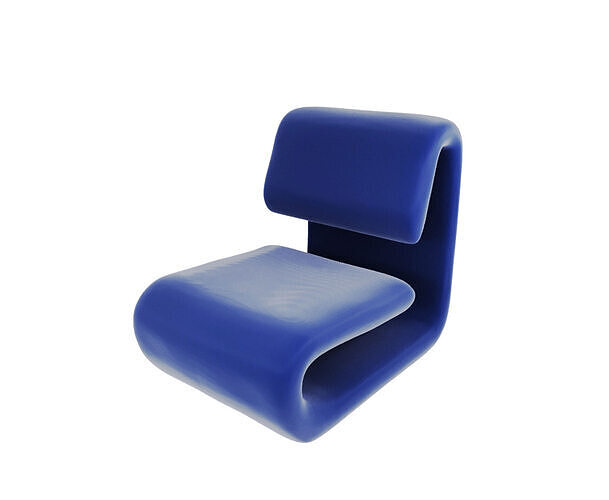 Etcetera Lounge Chair  3D model
