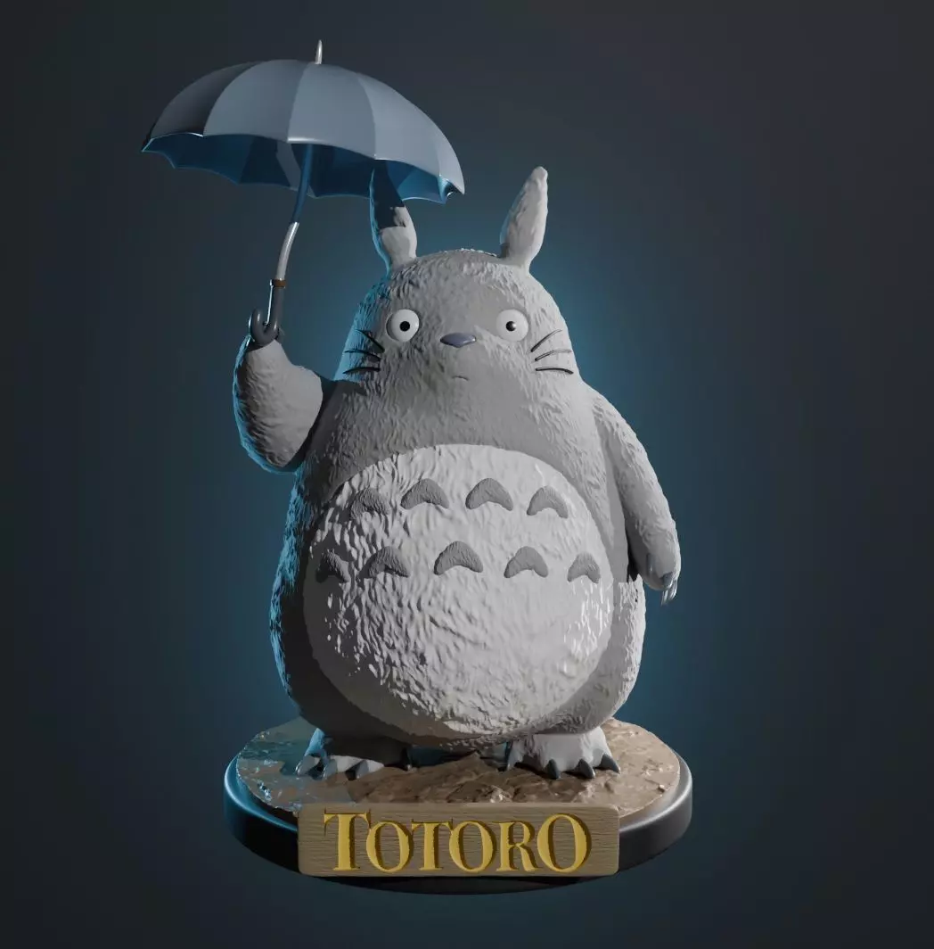 TOTORO - MY NEIGHBOR TOTORO 3D print model