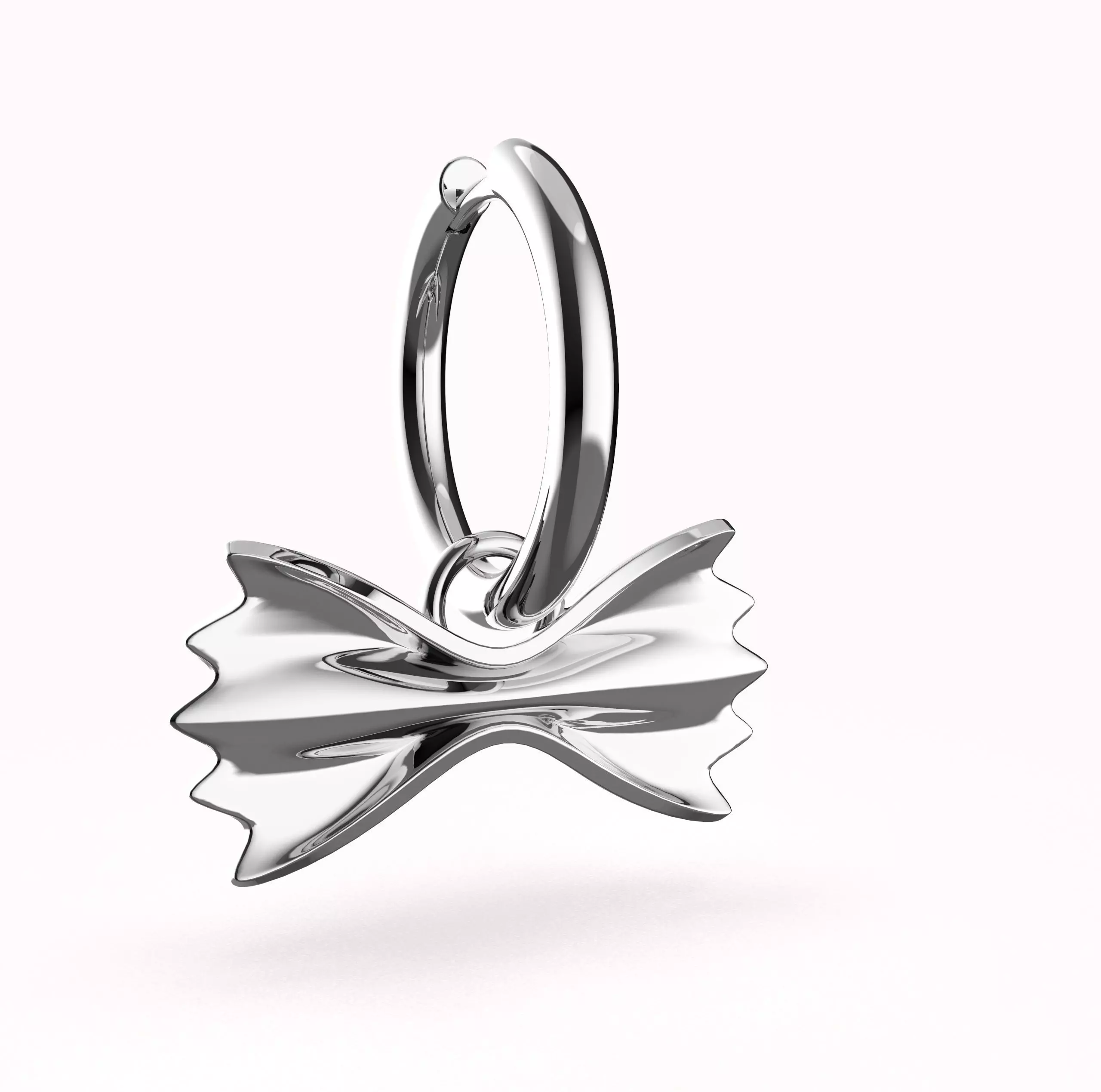 earrings farfalle 3D print model