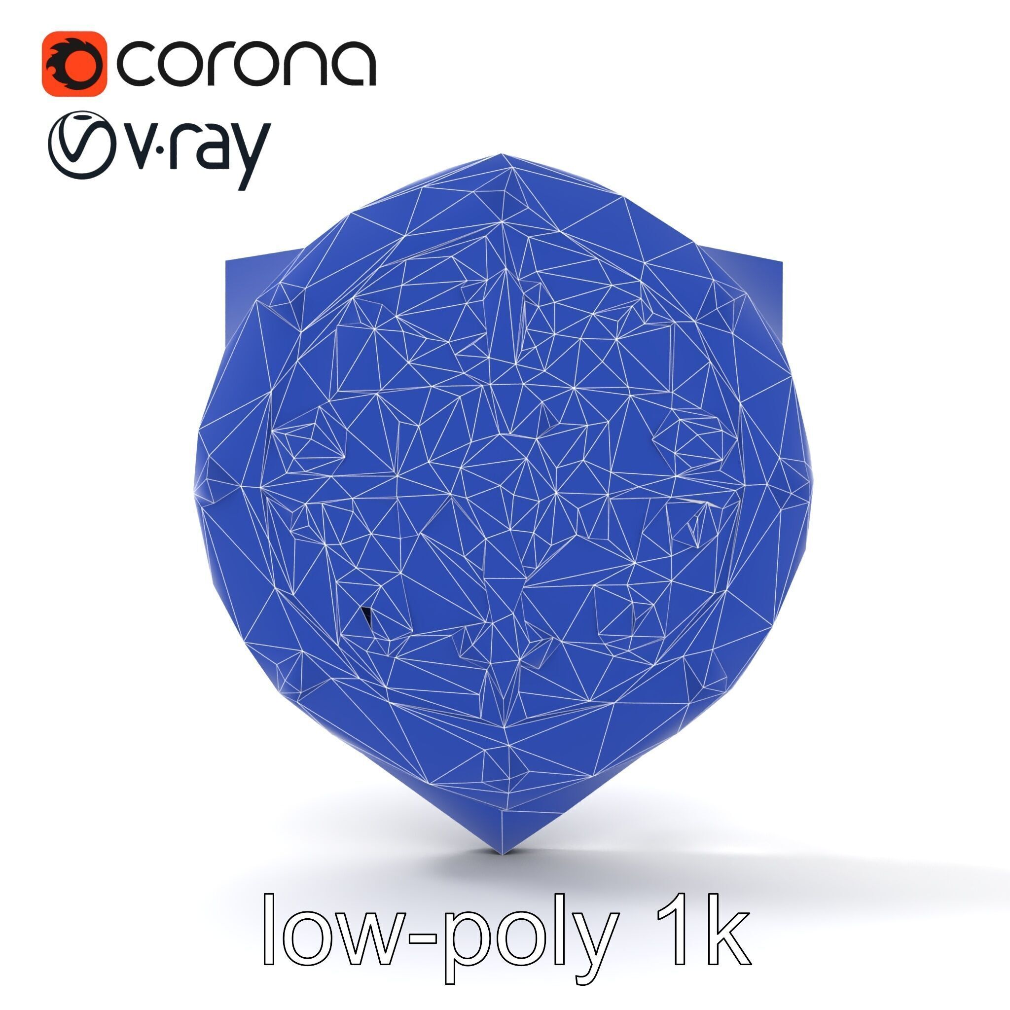 Medieval Glowing Glyph Shield model pack Low-poly 3D model_28