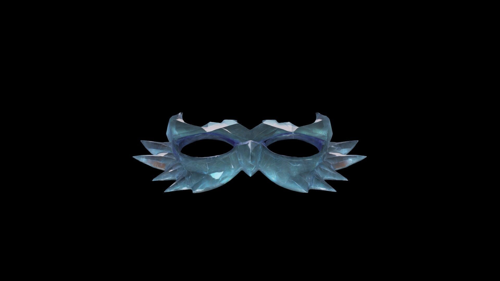 3d Render Crystal Shard Dual Mask 3D model_5