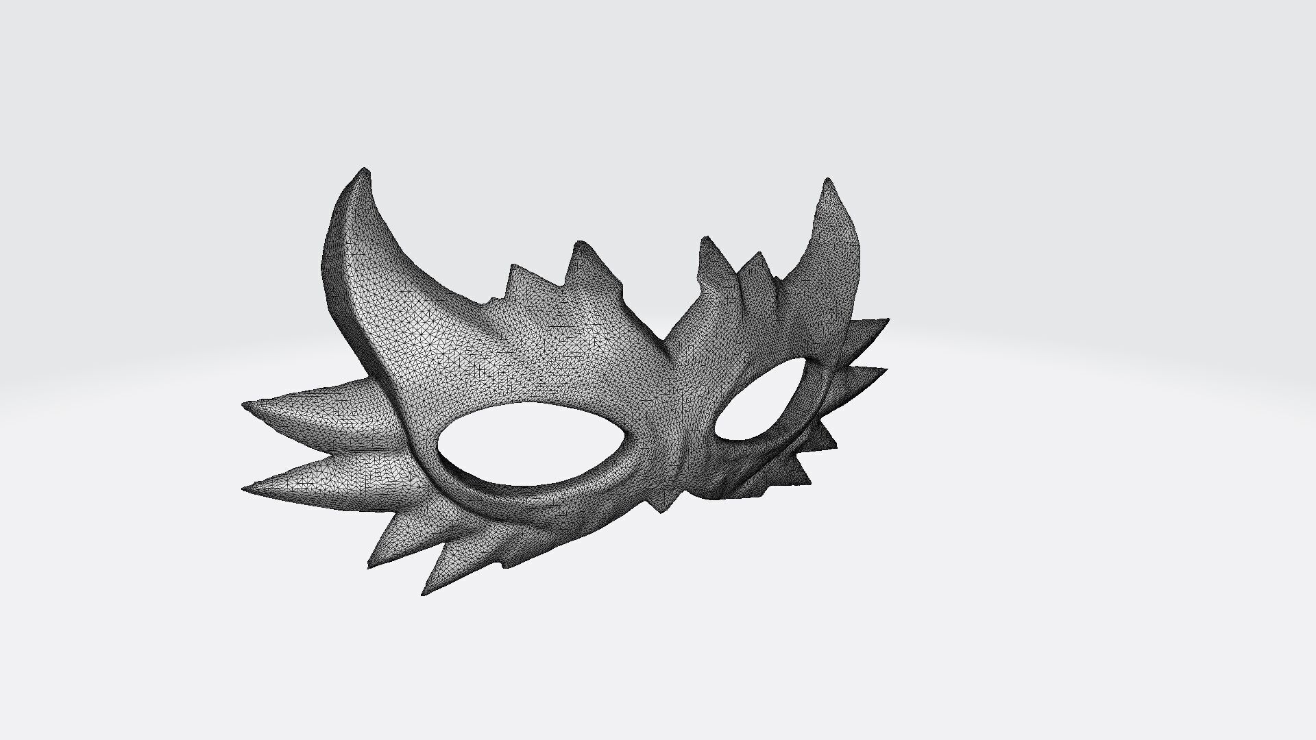 3d Render Crystal Shard Dual Mask 3D model_6