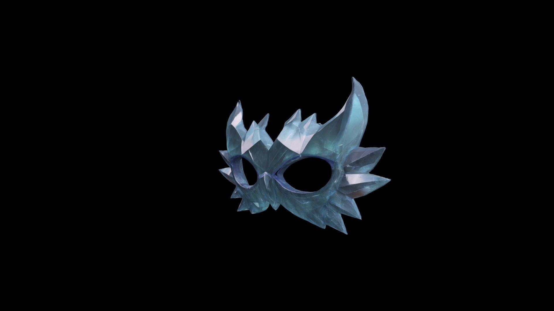 3d Render Crystal Shard Dual Mask 3D model_4