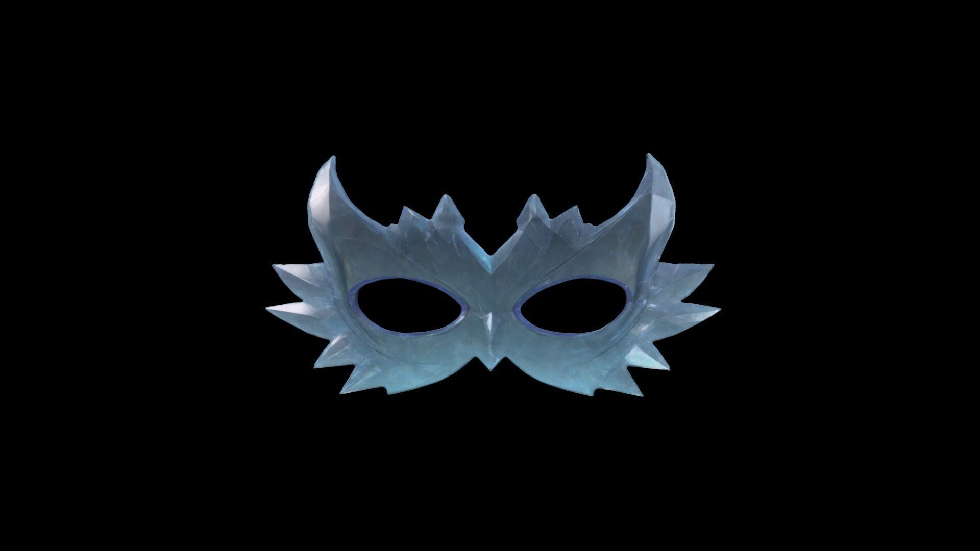 3d Render Crystal Shard Dual Mask 3D model_2