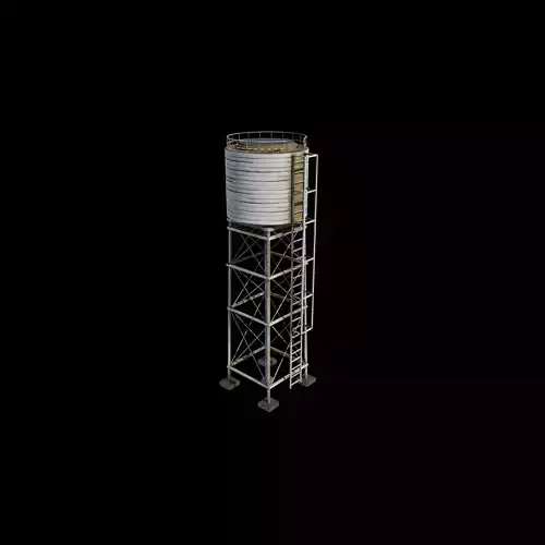 Water Tower 3D model
