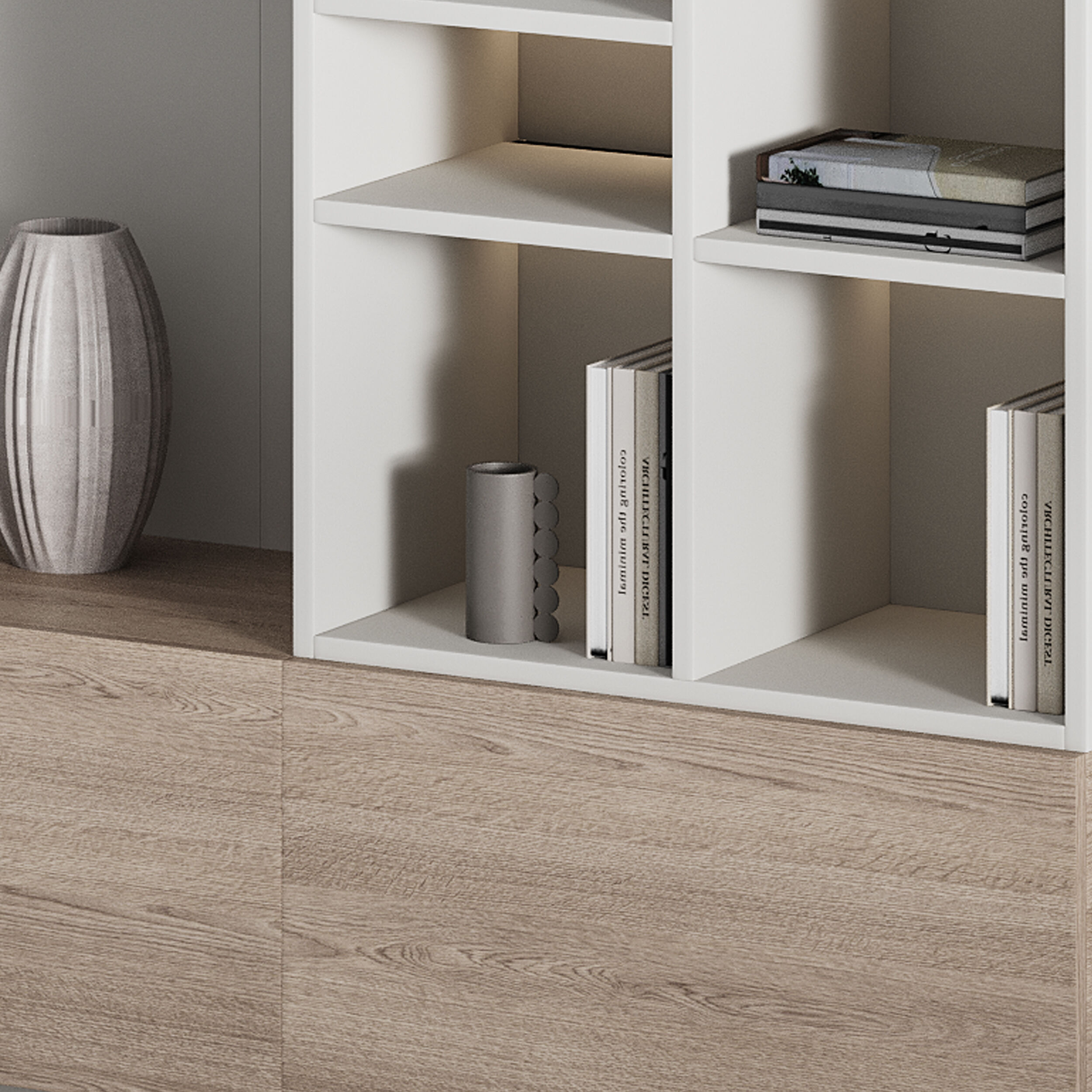 Modern TV Wall 013 3D model_2