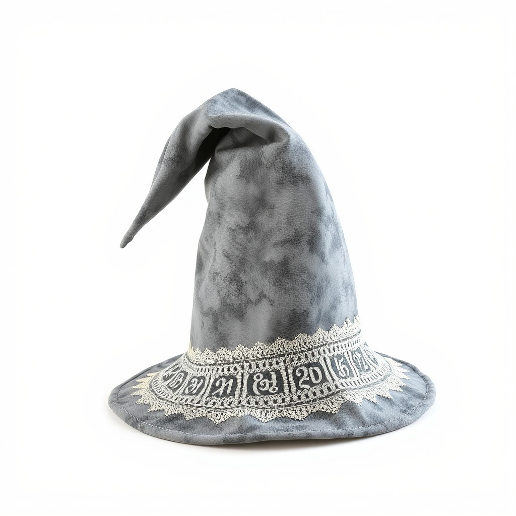 Mystic Wizards Hat with Enchanted Runes model pack Low-poly 3D model_4