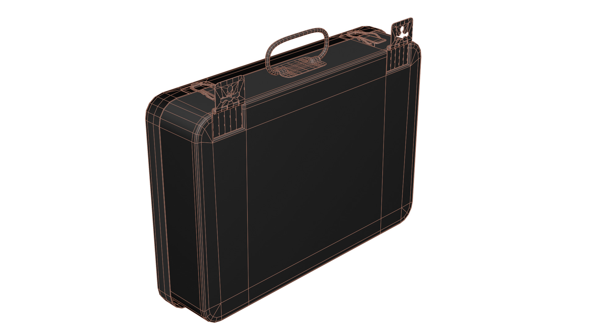 First Aid Box Low-poly 3D model_13