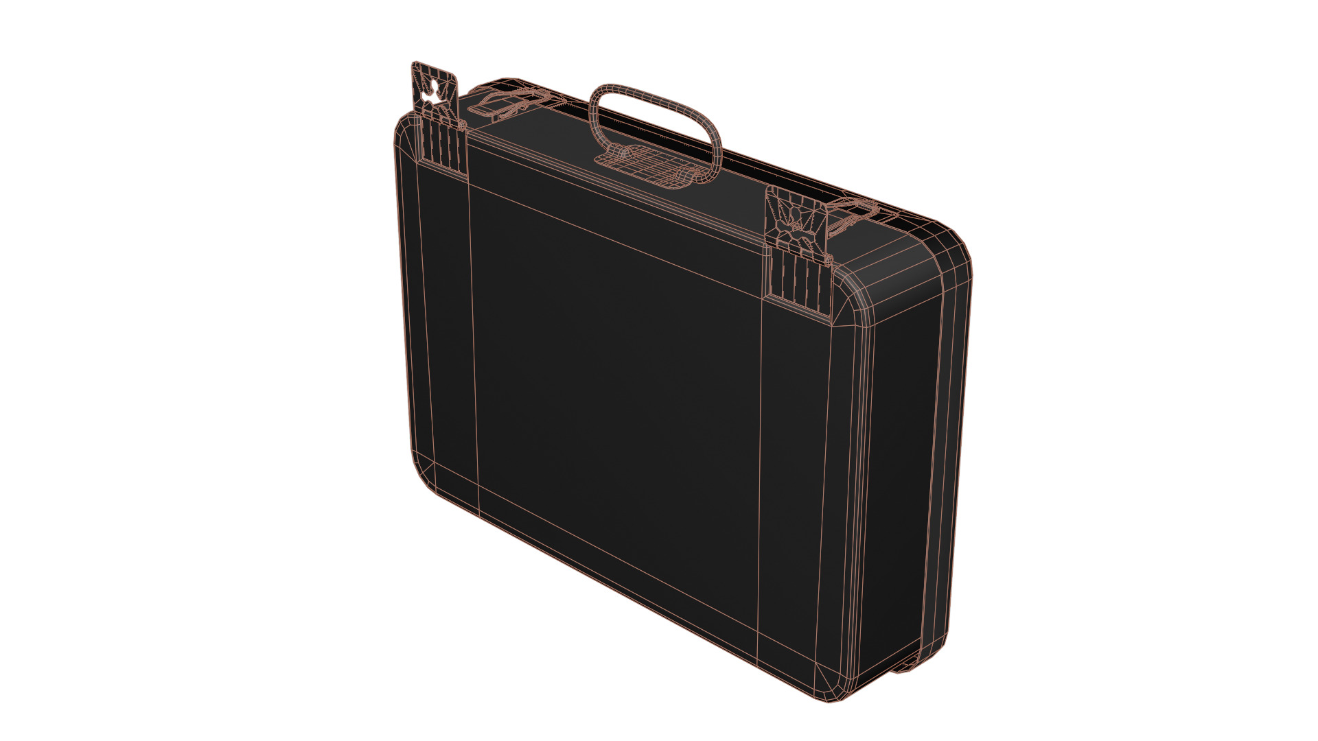 First Aid Box Low-poly 3D model_18