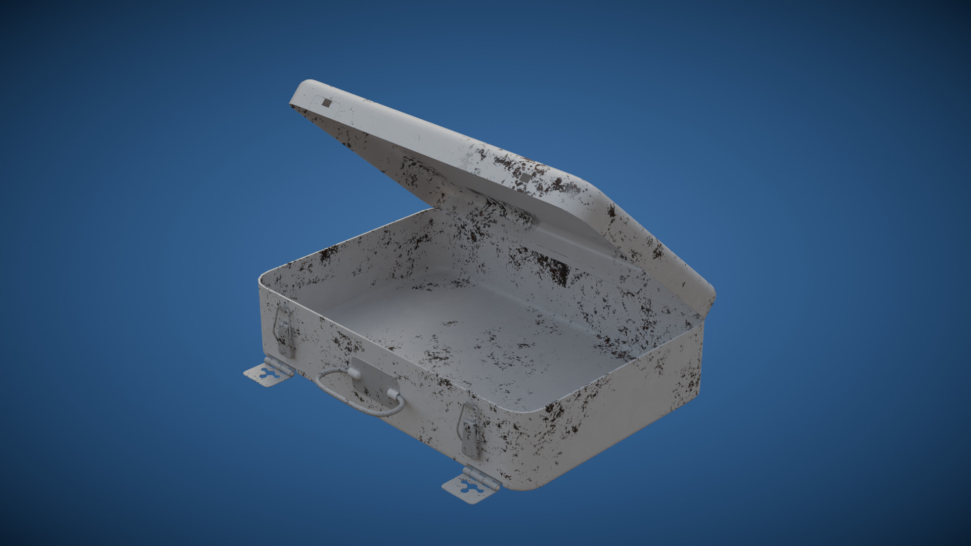 First Aid Box Low-poly 3D model_3