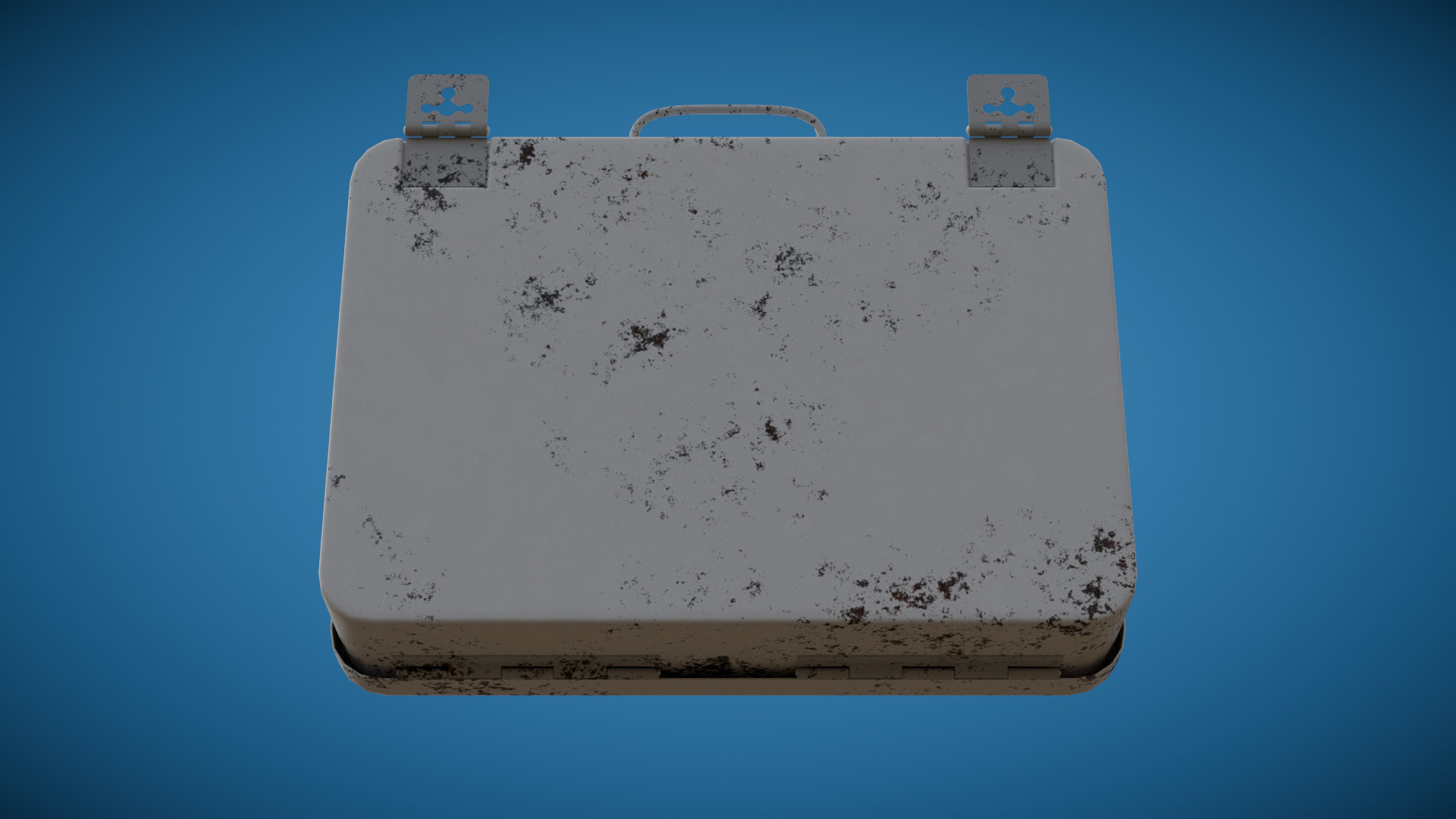 First Aid Box Low-poly 3D model_6