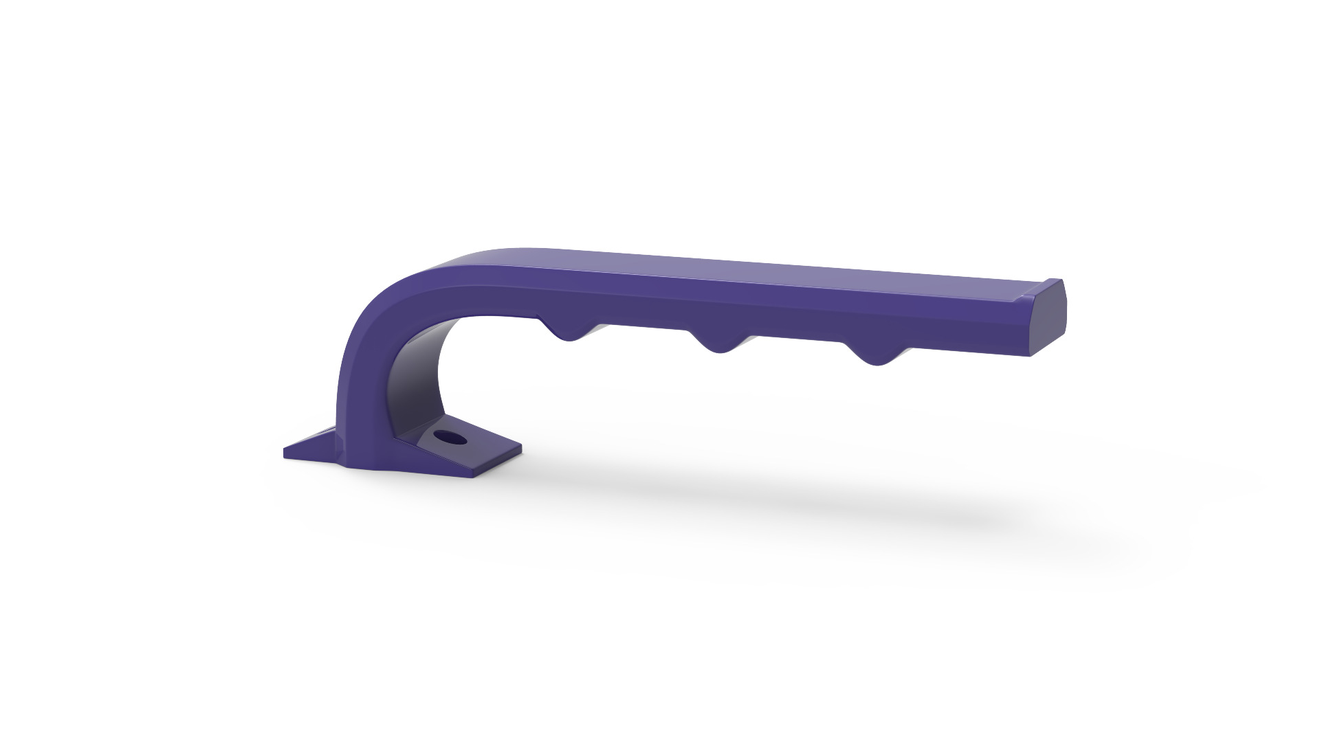 Ergonomic GripMaster Handle Low-poly 3D model_1