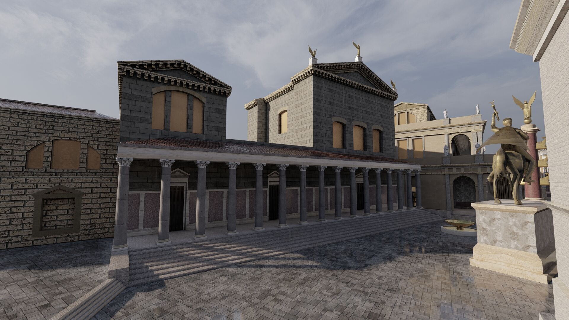 Roman forum 3D model_9