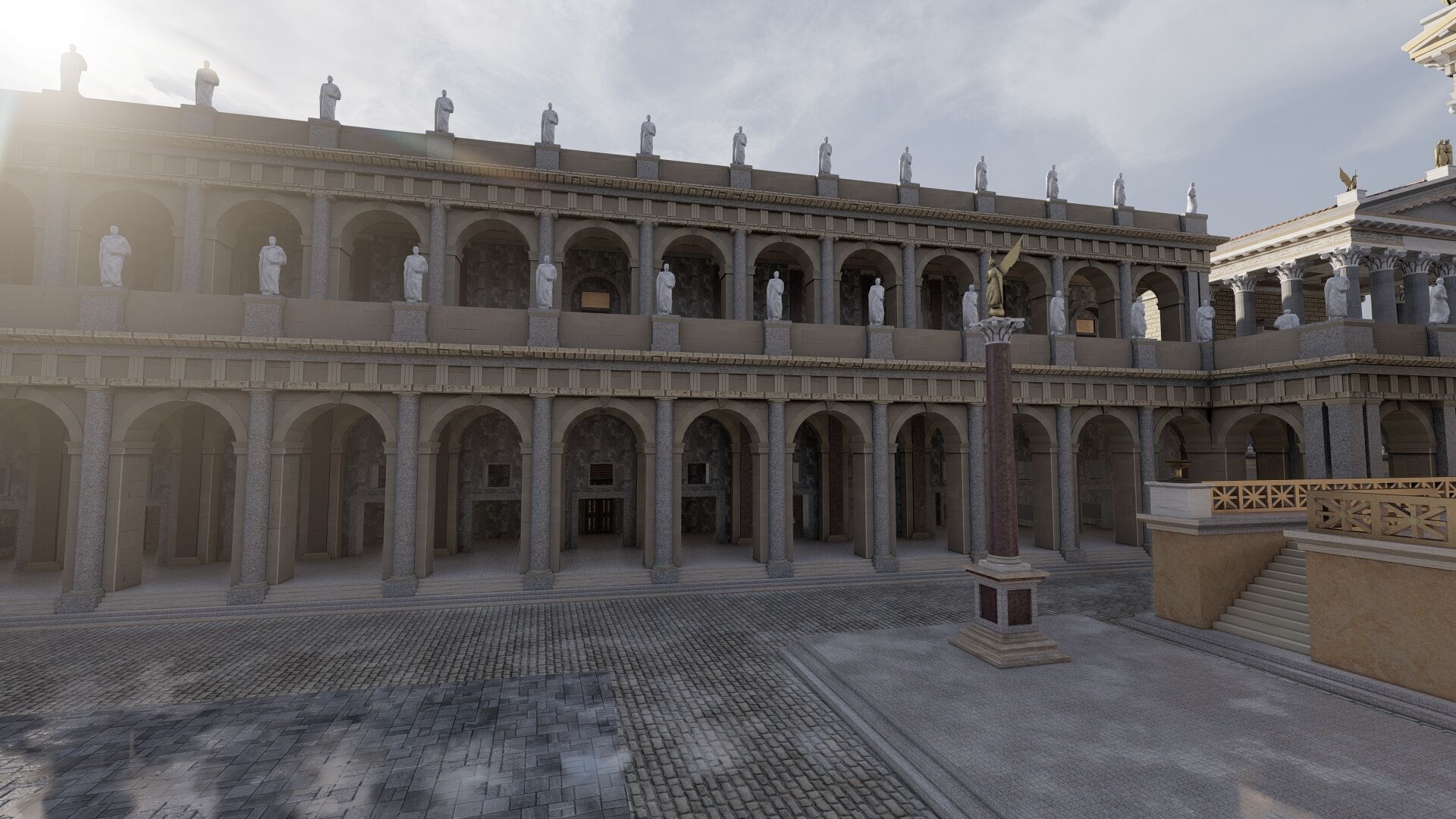 Roman forum 3D model_18