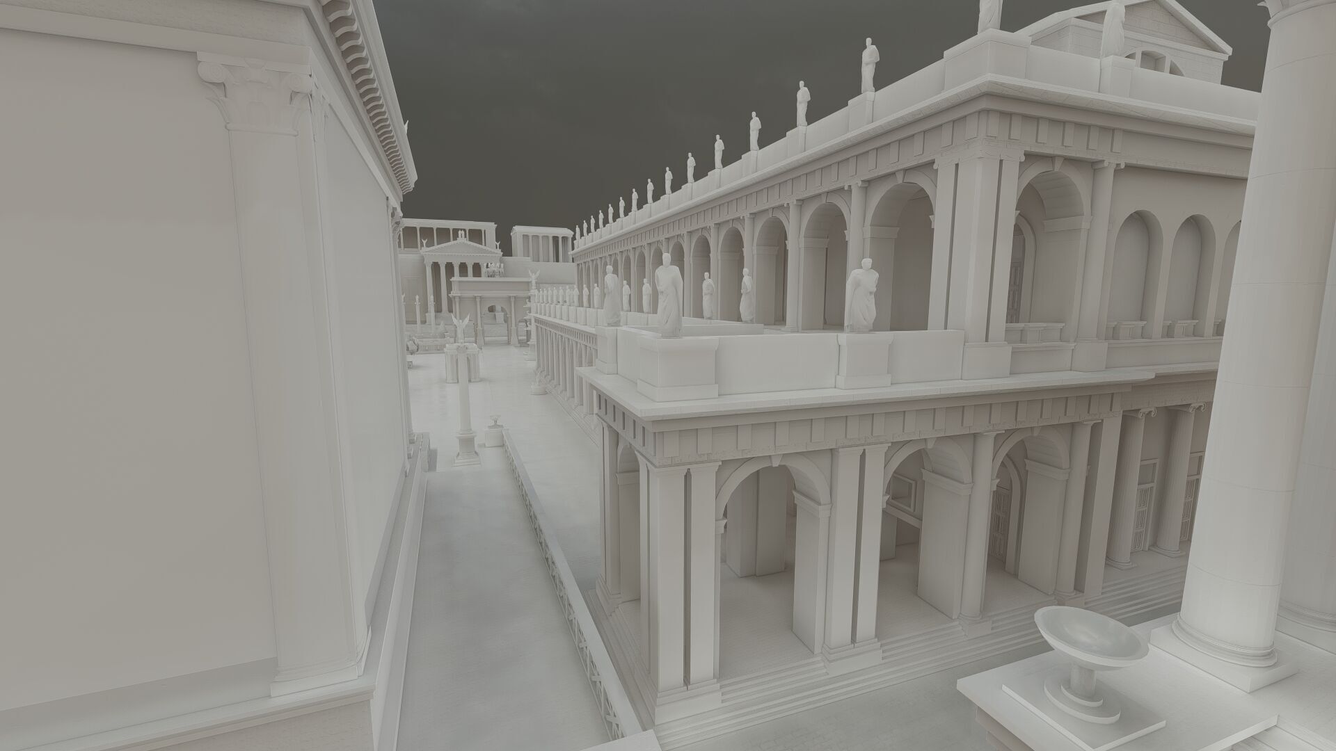 Roman forum 3D model_35