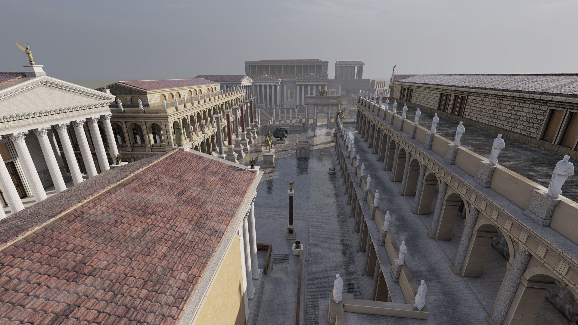 Roman forum 3D model_25