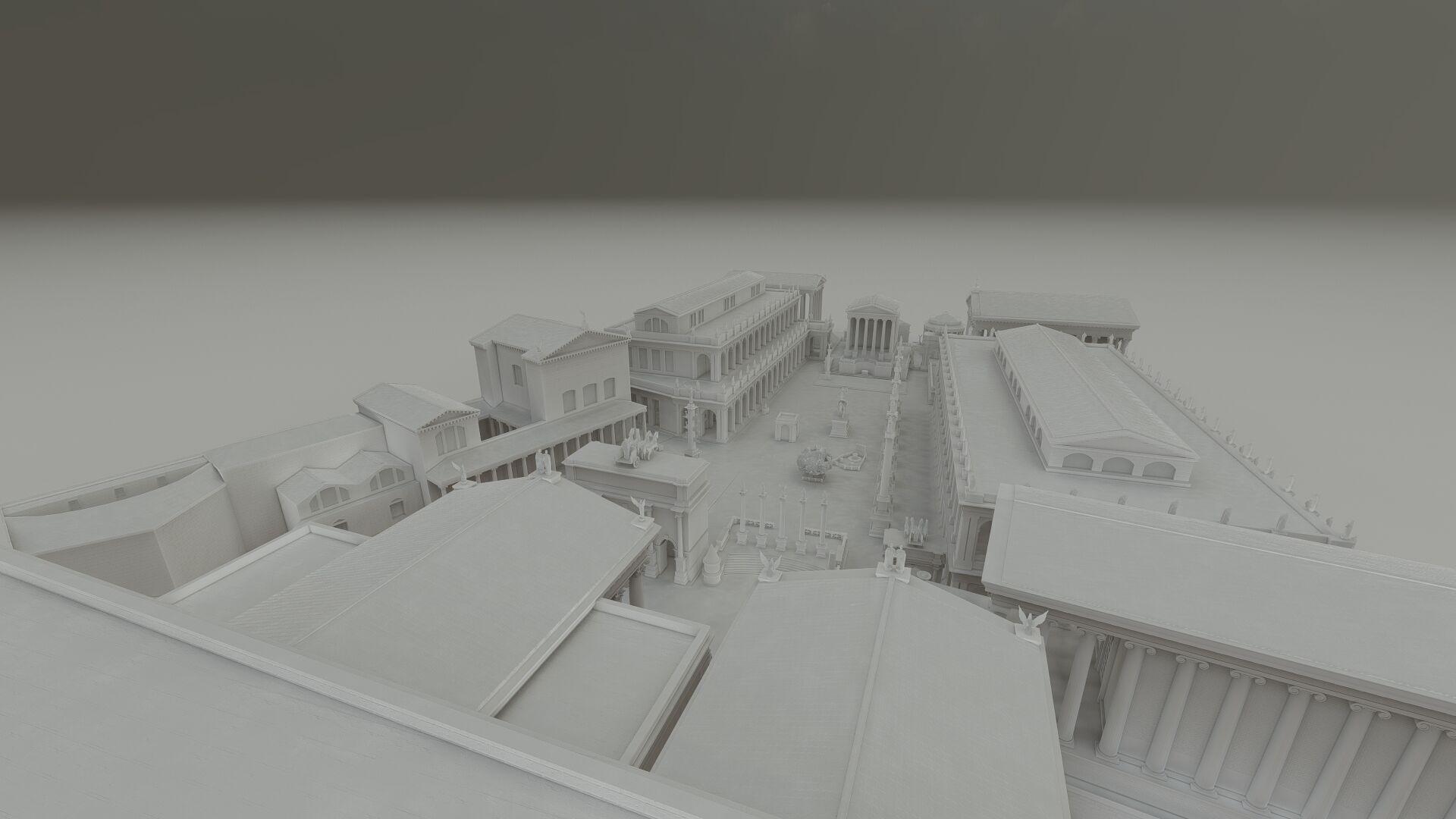 Roman forum 3D model_32