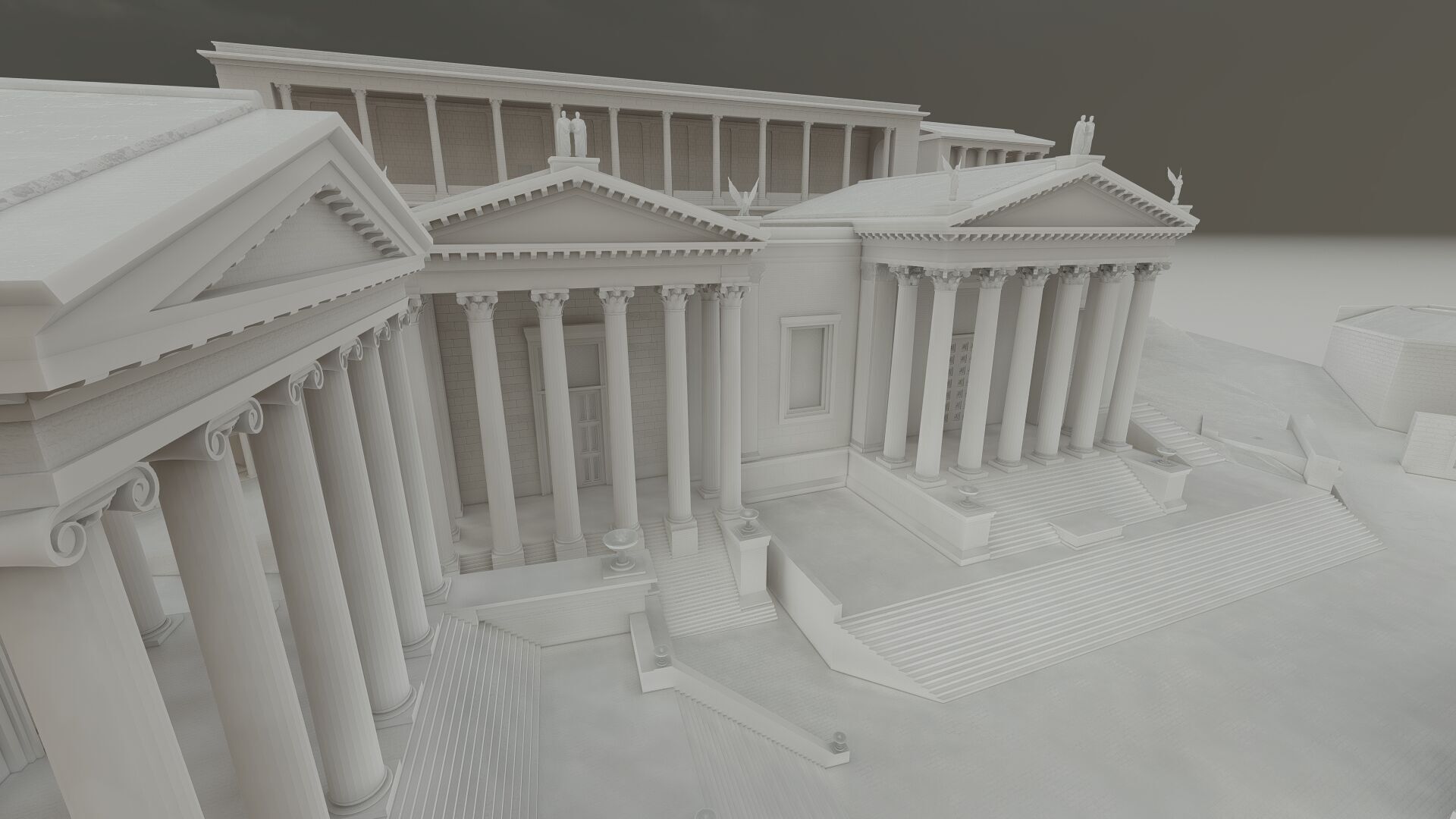 Roman forum 3D model_31