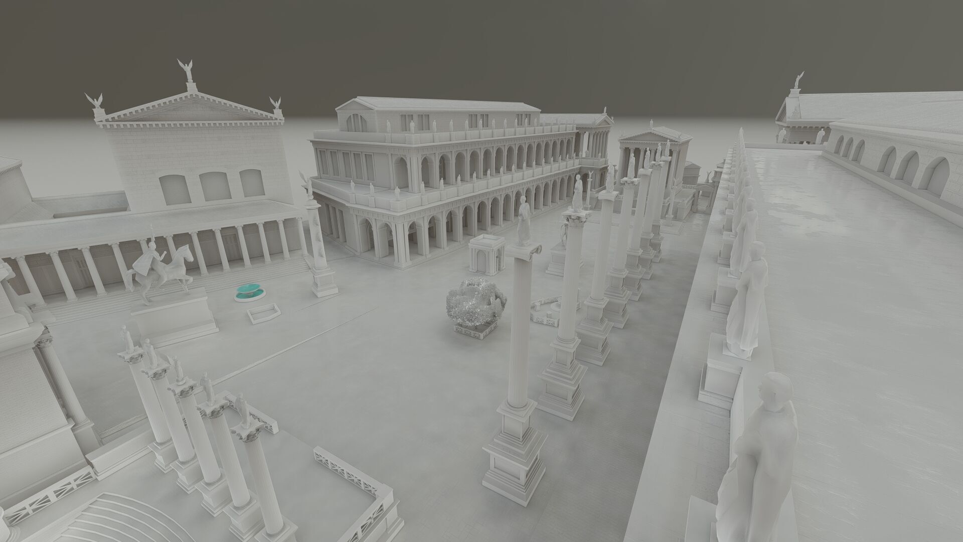 Roman forum 3D model_30
