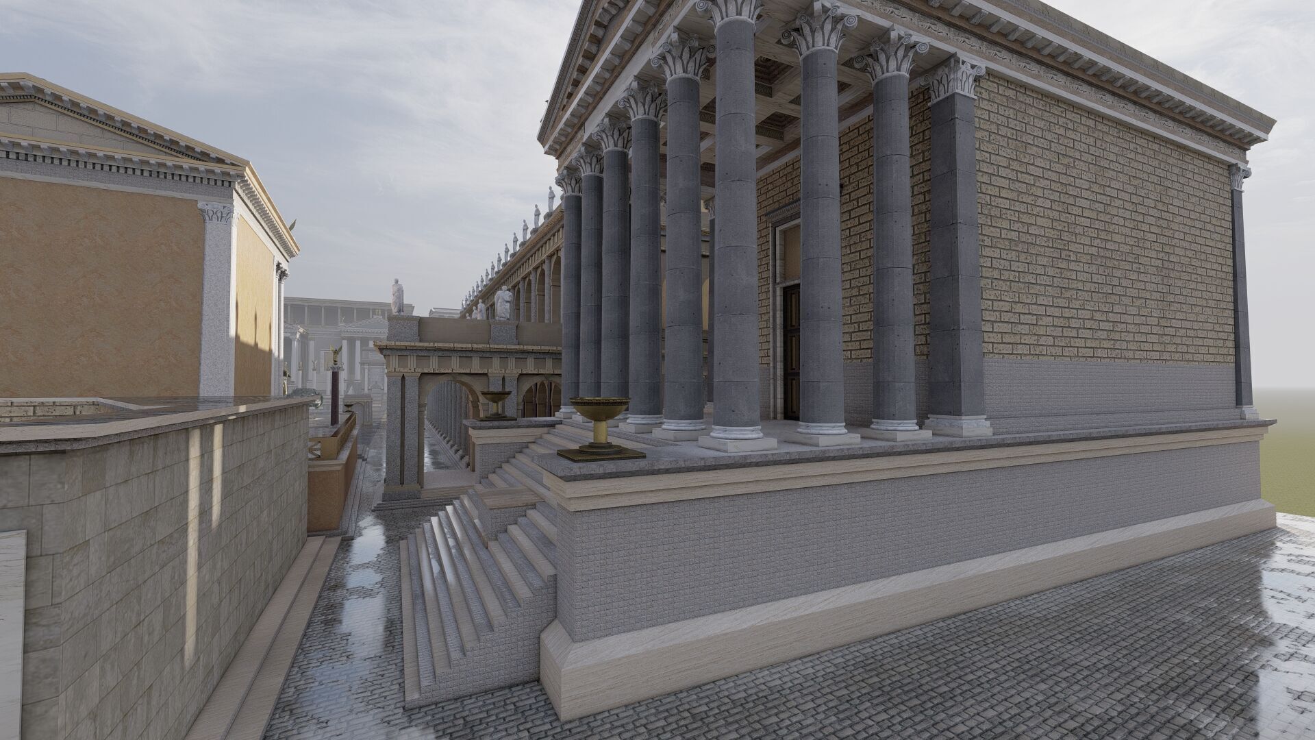 Roman forum 3D model_24
