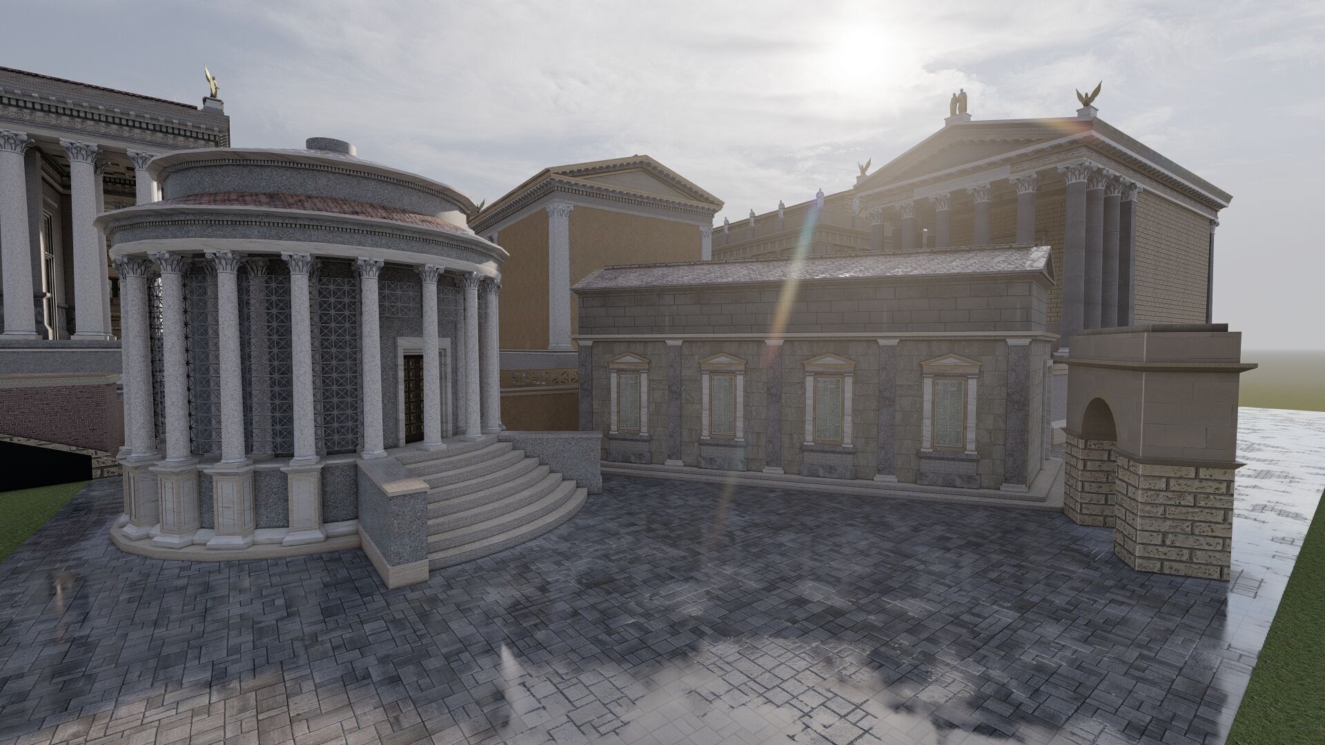 Roman forum 3D model_23