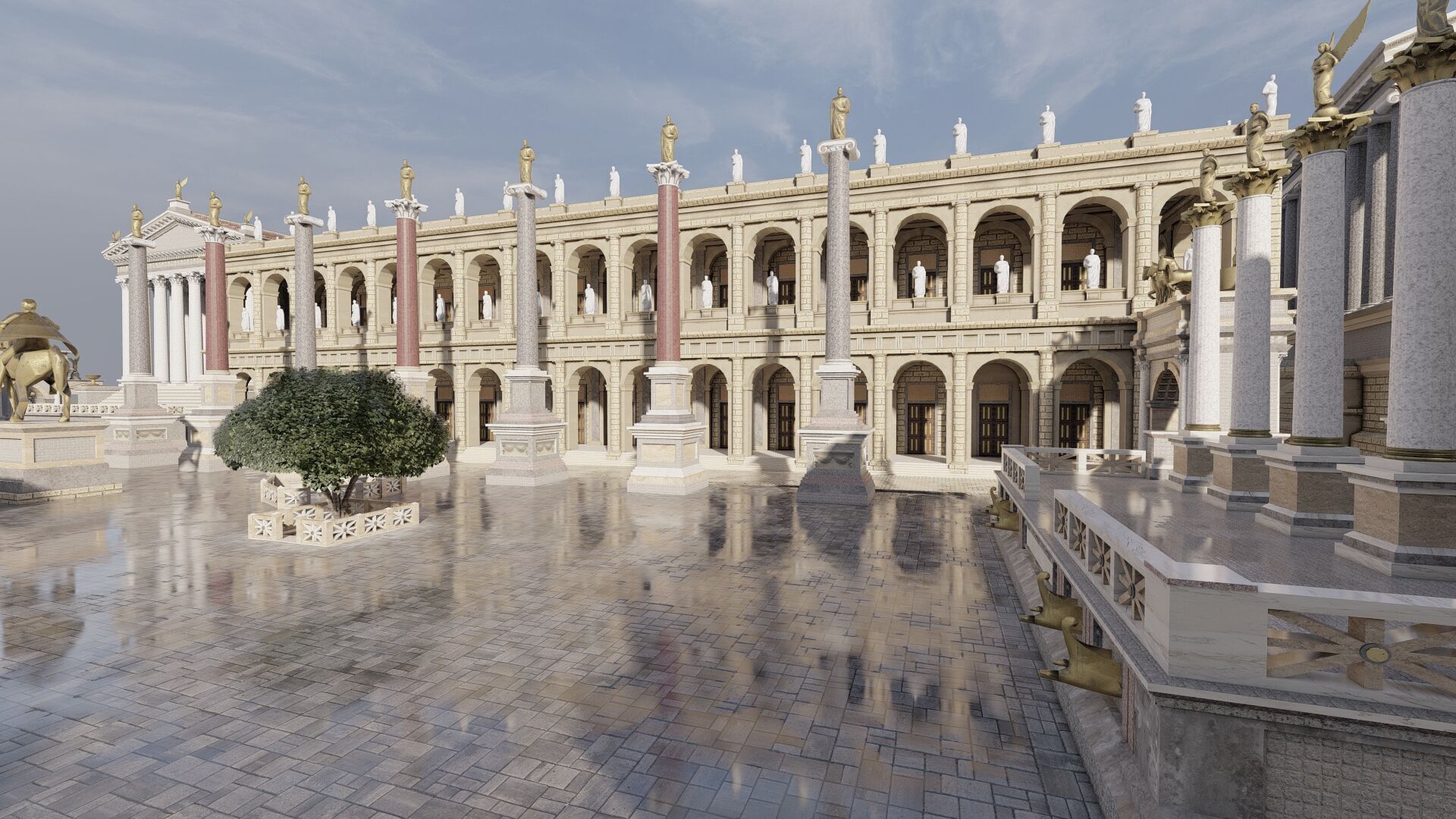 Roman forum 3D model_13