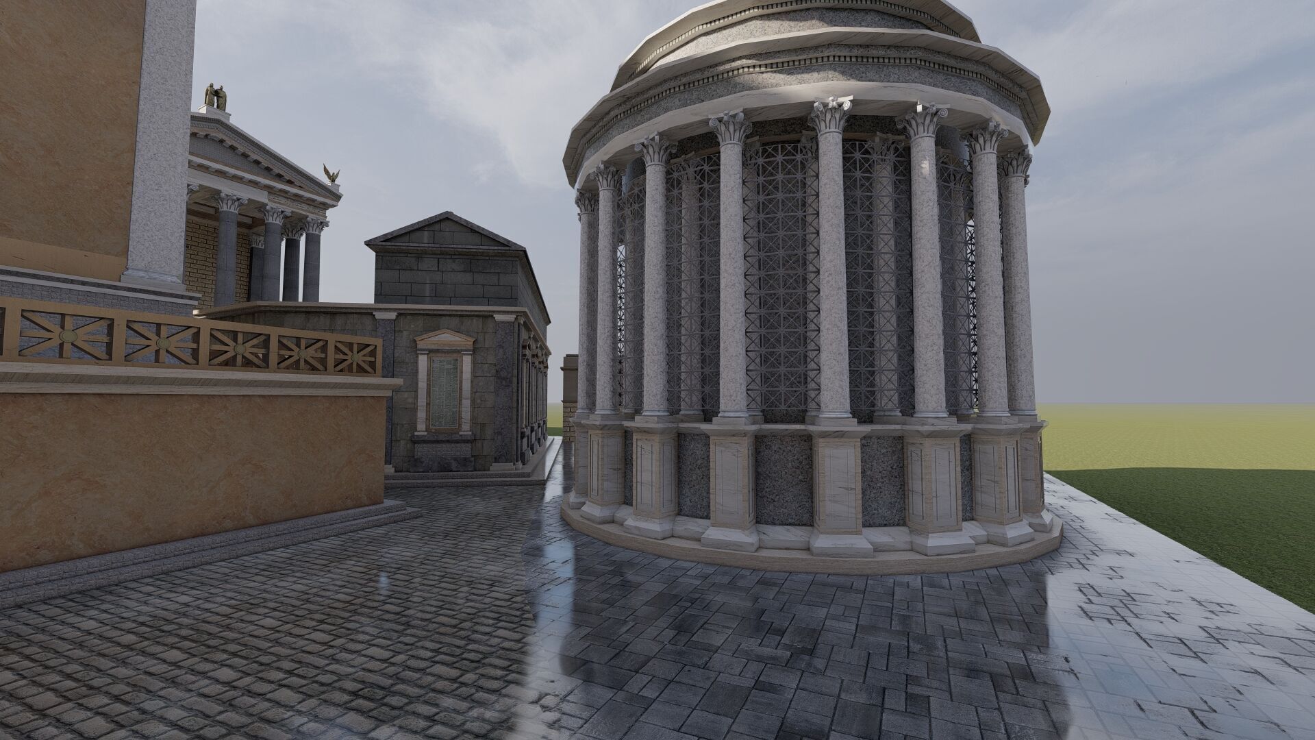 Roman forum 3D model_22