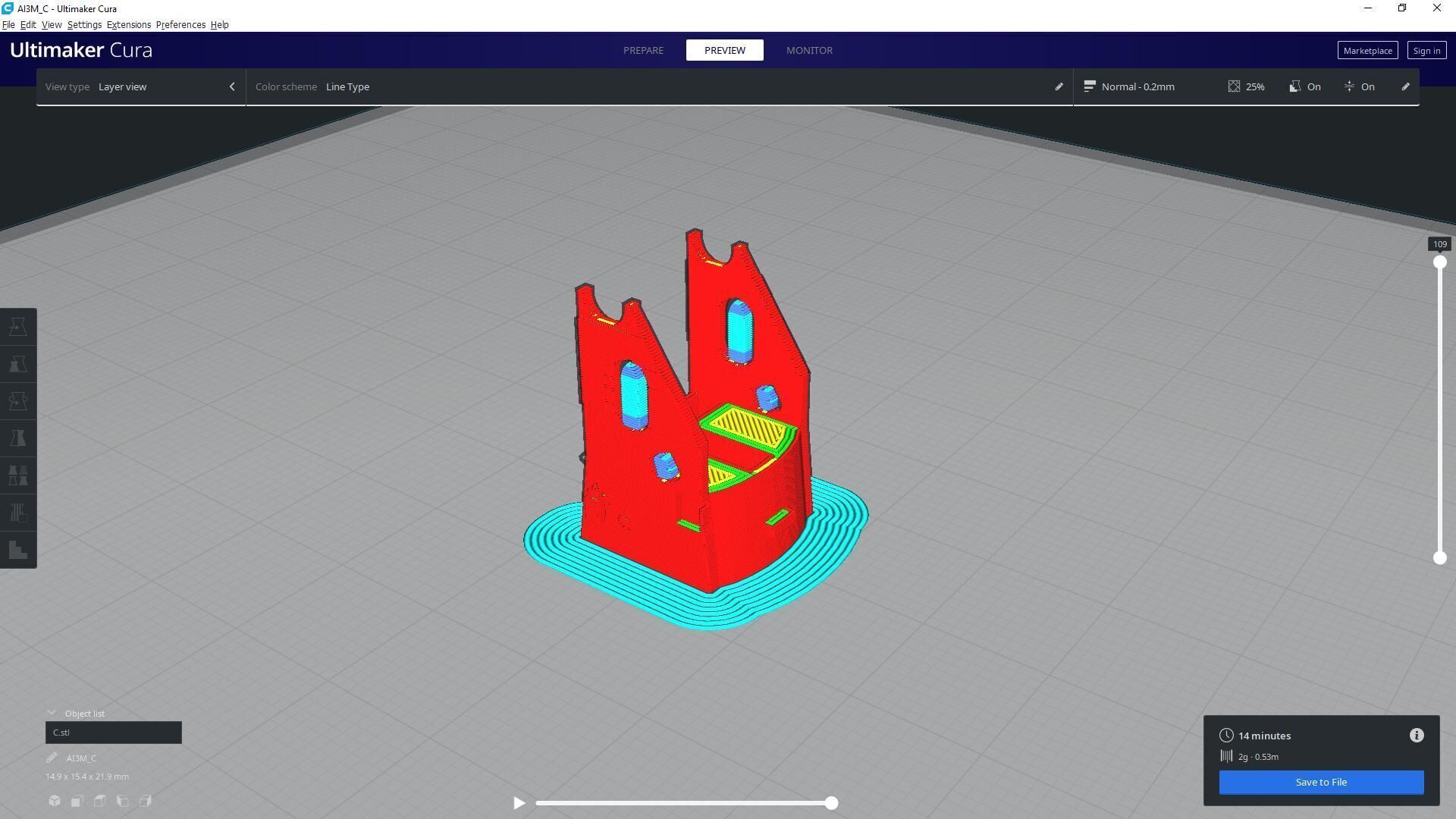QF4-7inch Mark VIII - Commercial license - 1-72 scale 3D print model_11