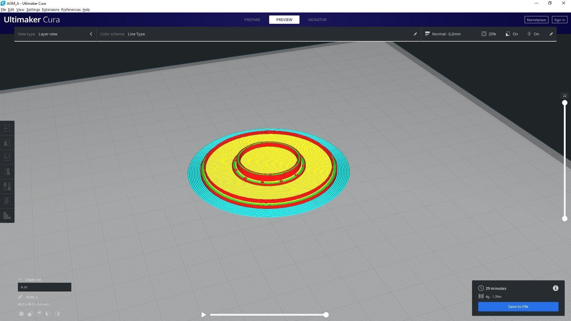 QF4-7inch Mark VIII - Commercial license - 1-72 scale 3D print model_8