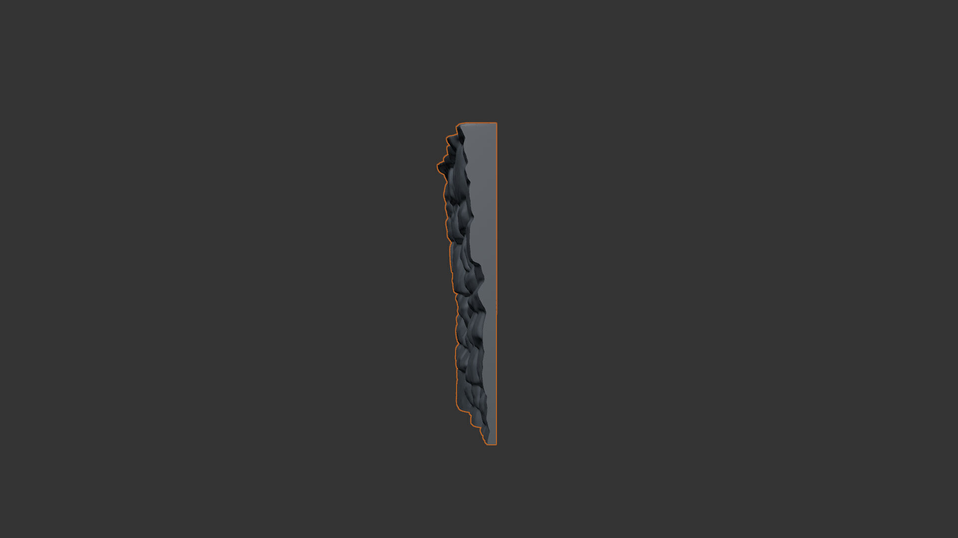 Stone wall 21 3D model_2