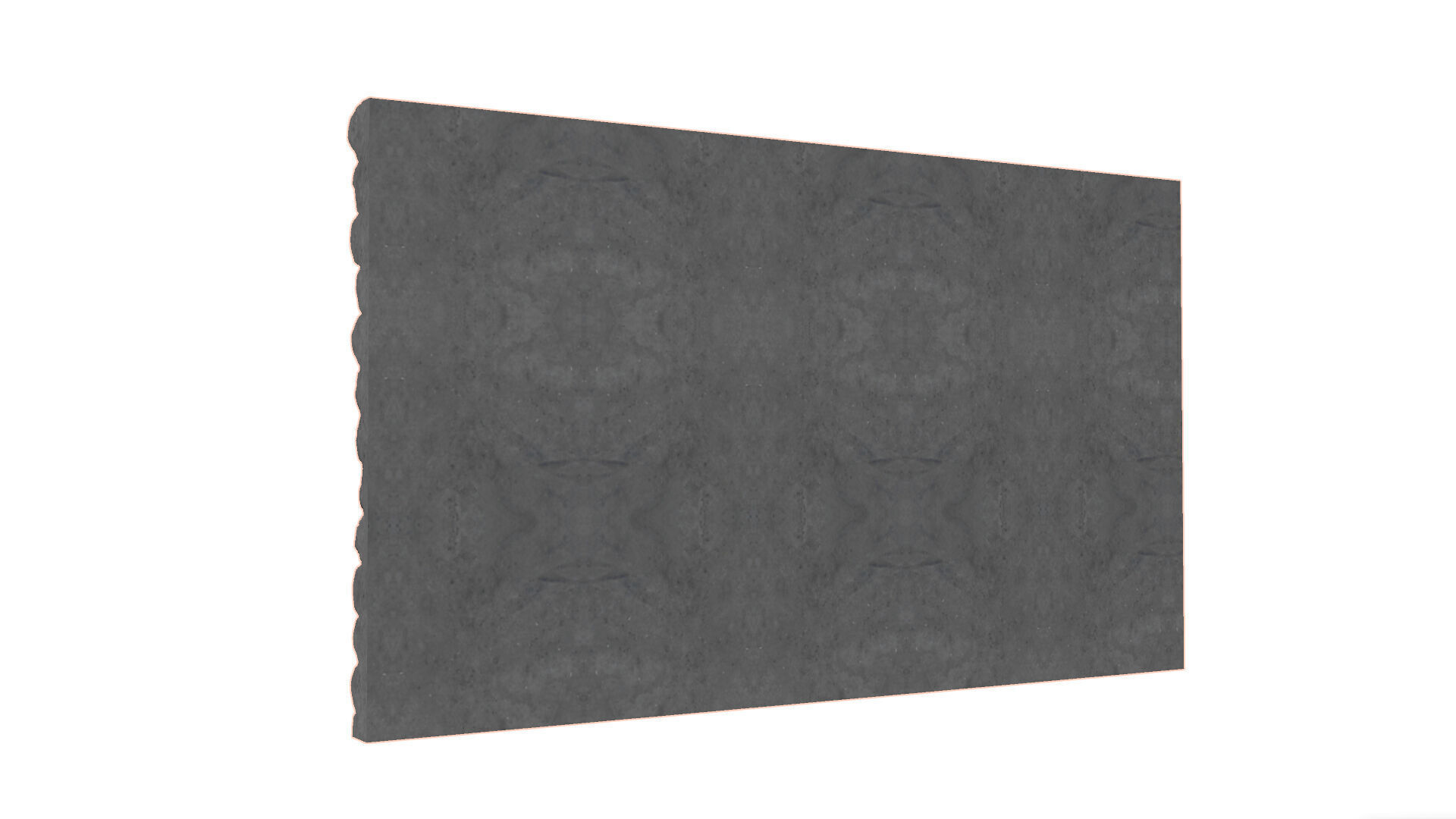 Stone wall 16 3D model_3