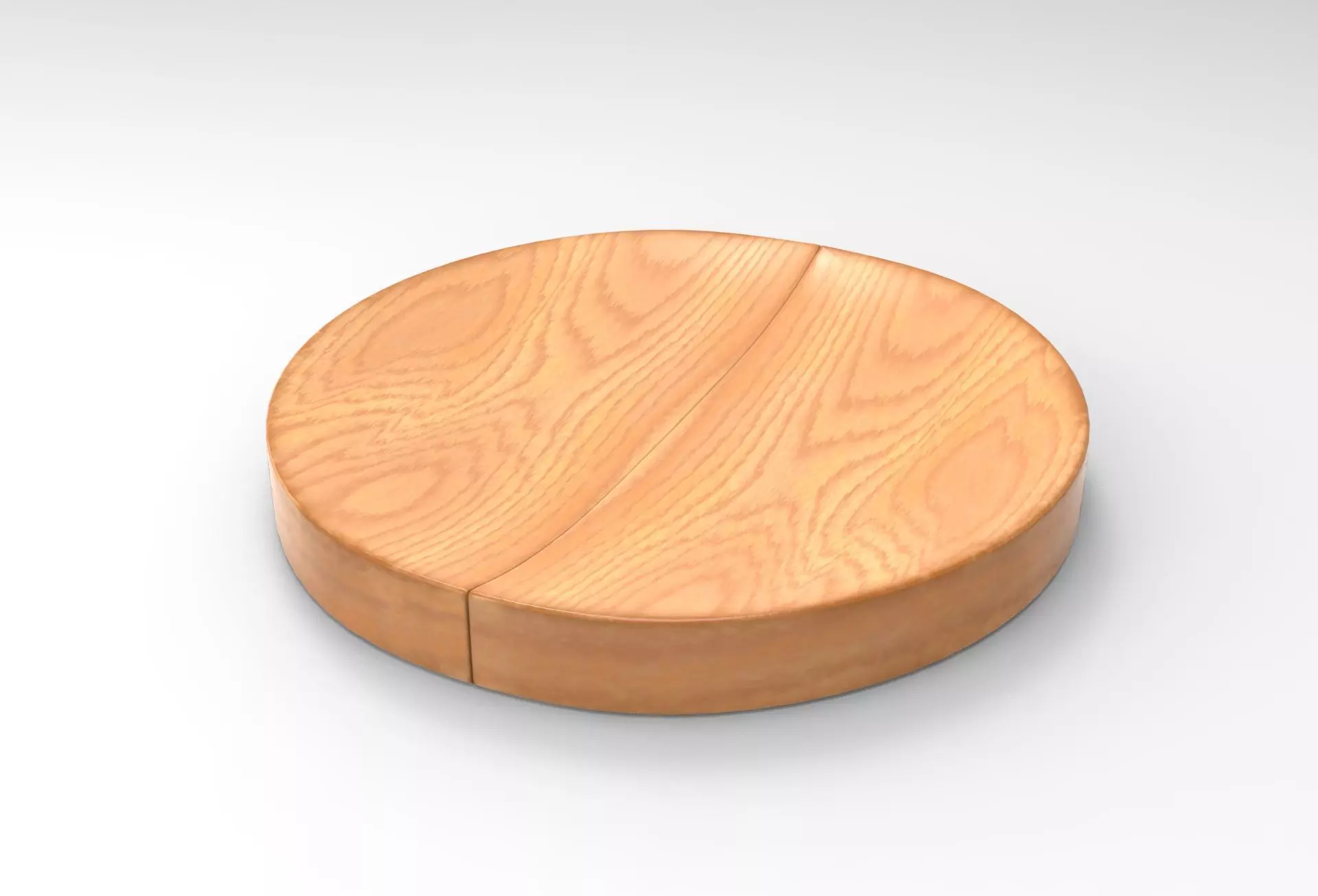 Cyu Split Bowl Low-poly 3D model