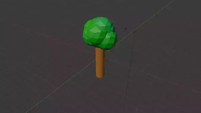Low Poly Tree - Game Ready