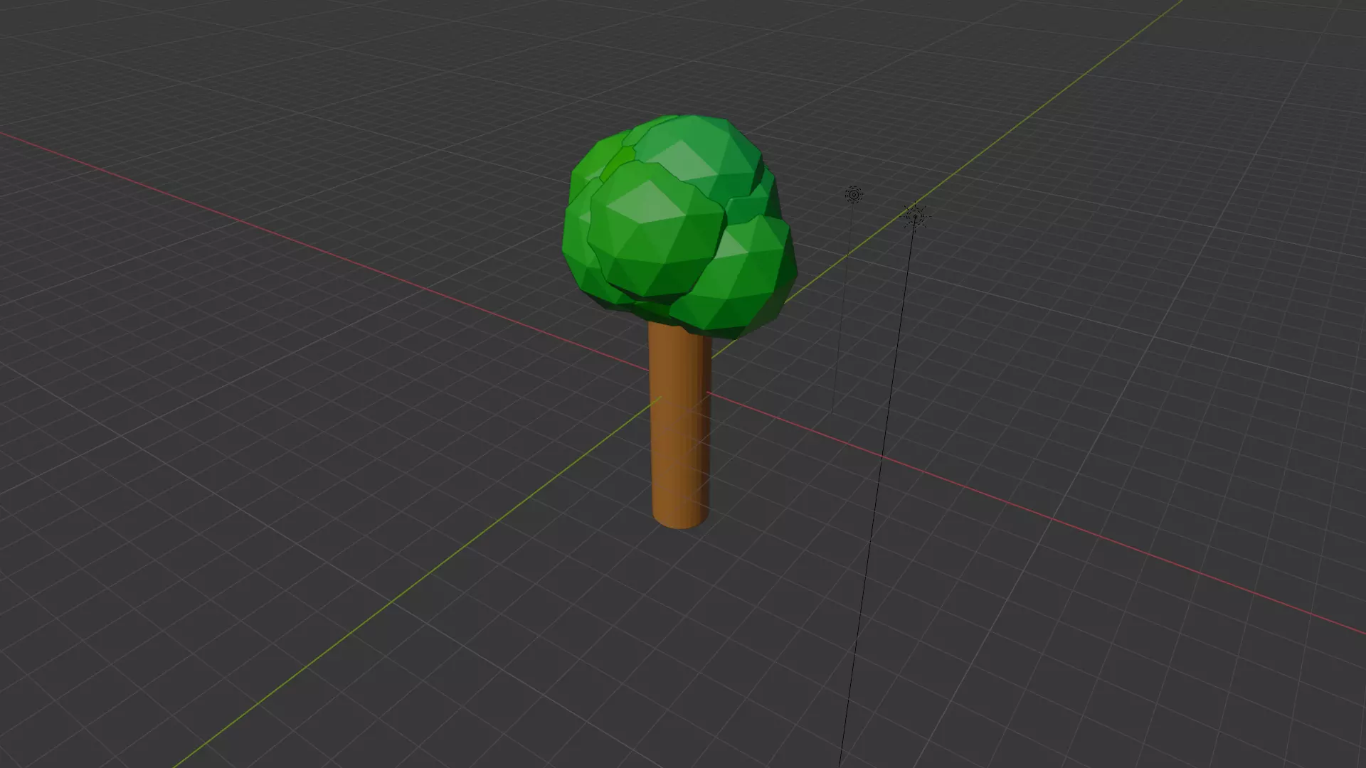 Low Poly Tree - Game Ready 3D print model