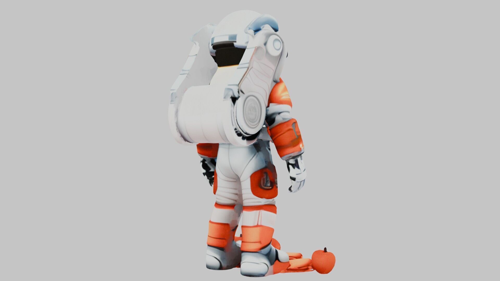 Detailed 3D Astronaut Model - Explore the Cosmos Low-poly 3D model_3