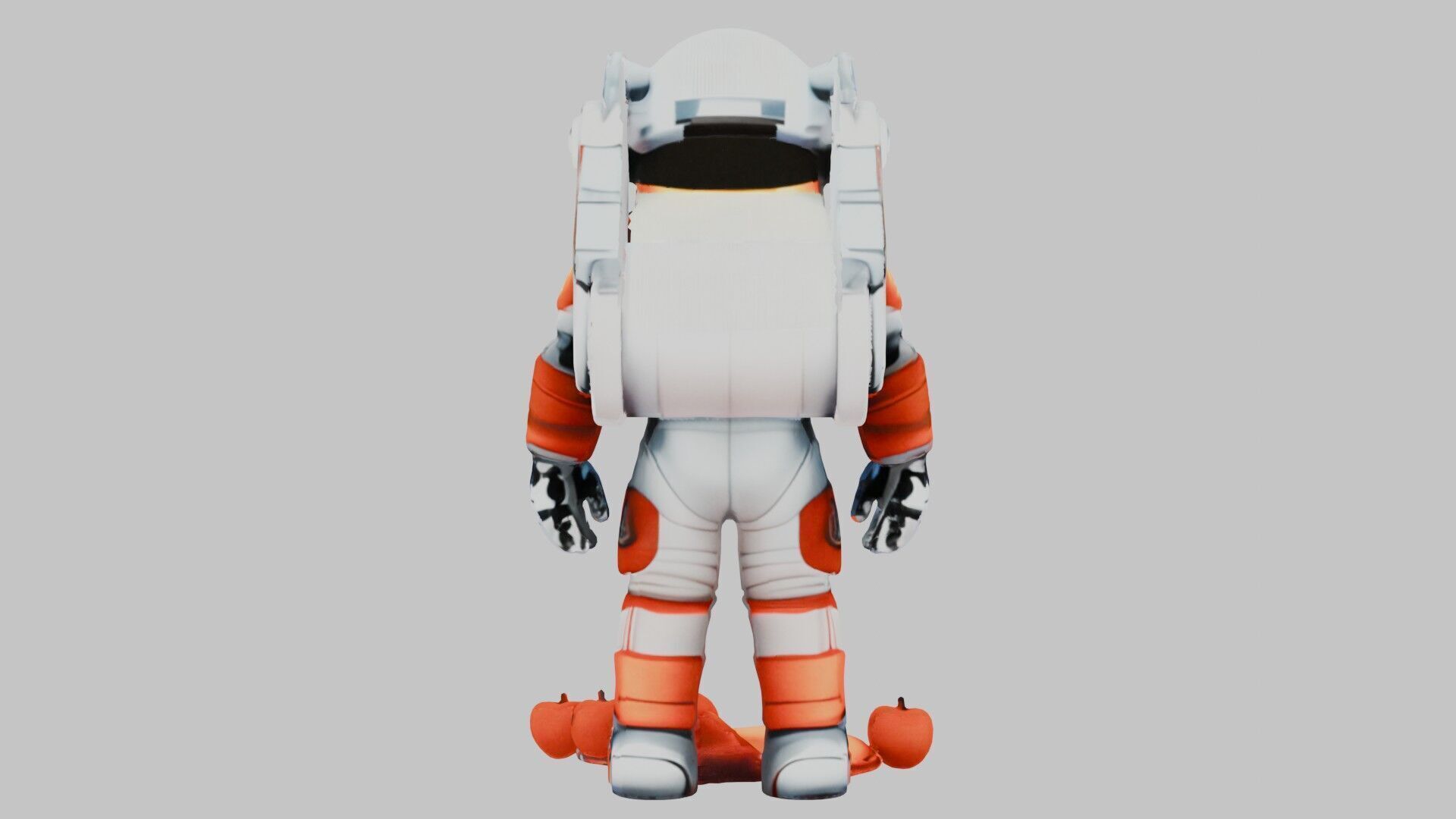 Detailed 3D Astronaut Model - Explore the Cosmos Low-poly 3D model_5